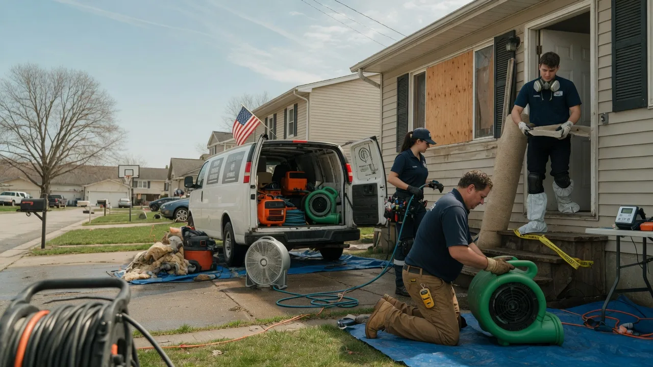 Water Damage Restoration in Pratts, VA near me